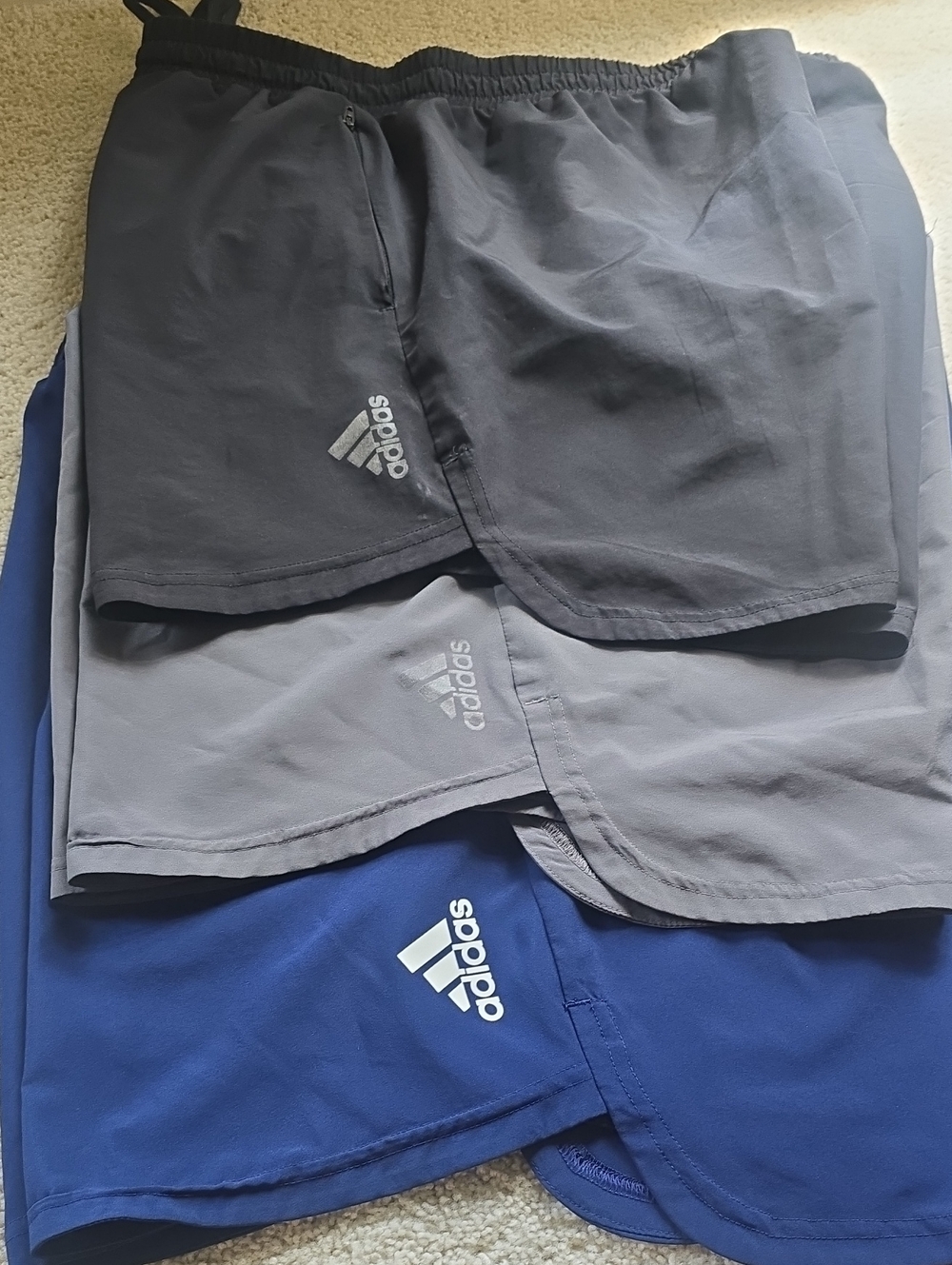 3 Pair Adidas Men's Shorts